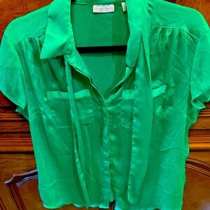 New York and Co.Green Women's Top
